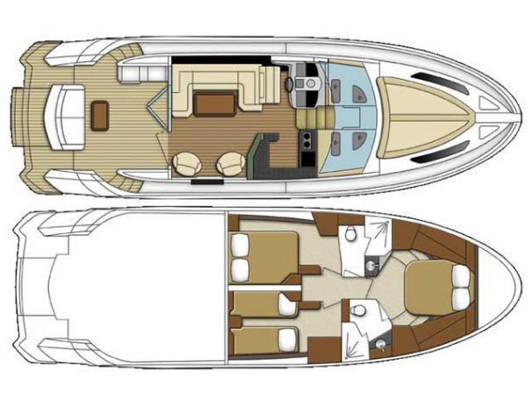 Аренда моторной яхты Marquis 500 Sport Coupe Harmony на Пхукете